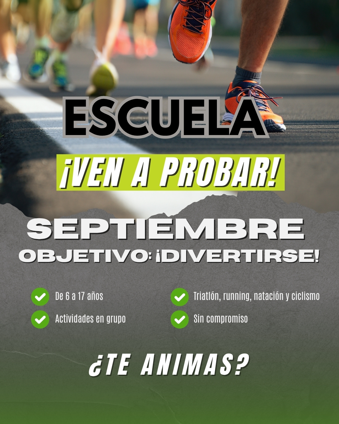 Escuela de triatlón Trigloberos