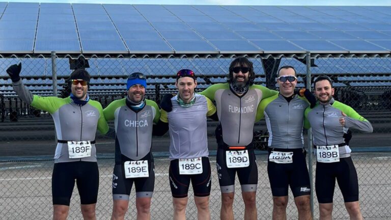 Campeonato de Madrid CRE de Duatlón por Equipos en el Parque Warner